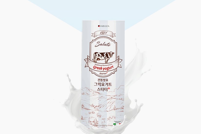 바이퀸 1921살루트 그릭요거트스타터 플러스 1조3천억 유산균 1박스 20g, 3개