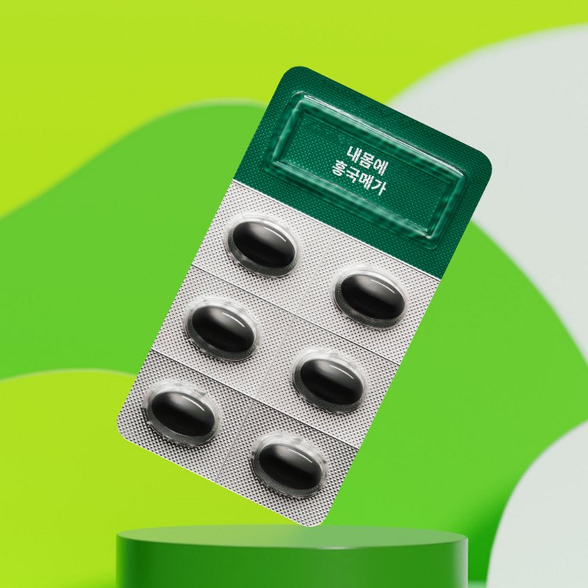 내몸에 홍국메가 영양제 콜레스테롤 HDL LDL 낮추는 홍국+오메가3 60캡슐, 1개